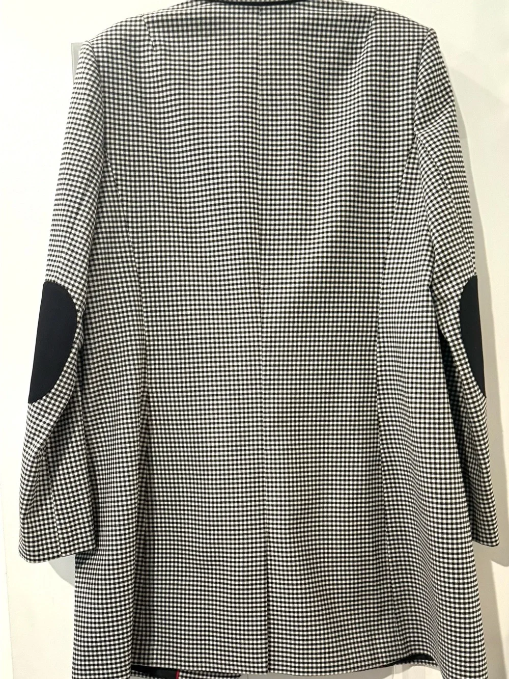 Tommy Hilfiger Black and White Houndstooth Sport Coat